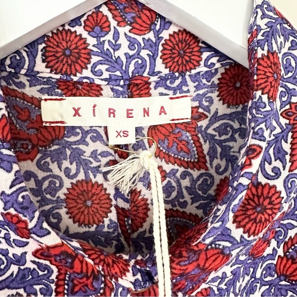 XiRENA Grady Romper Nichols Floral Cotton Belted - Picture 9 of 14